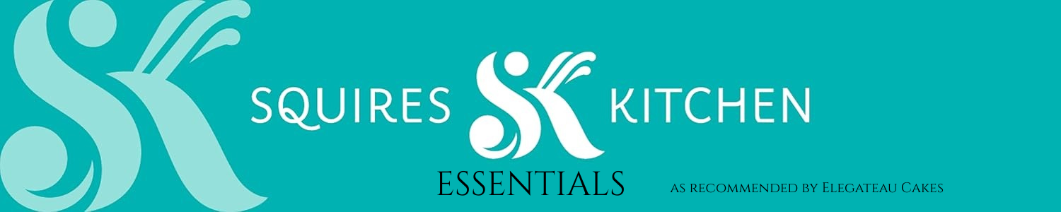 Squires Kitchen Essentials Banner Recommended by Elegateau Cakes