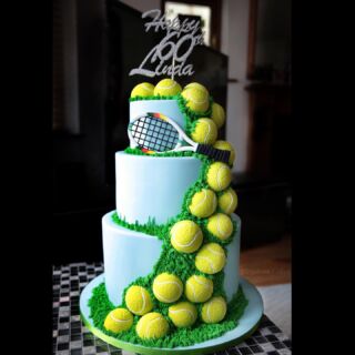 Missoni Theme Birthday Cake London